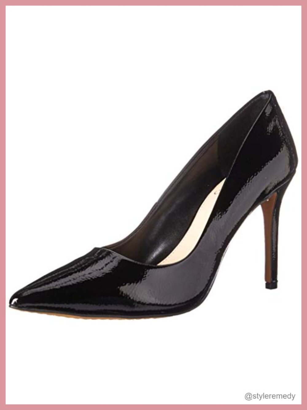 Pointed Toe Stiletto Pump Leather Heels Dress Shoes